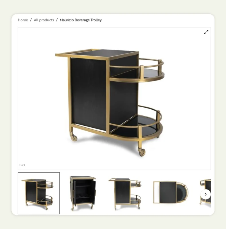  Various product shots in different angles 