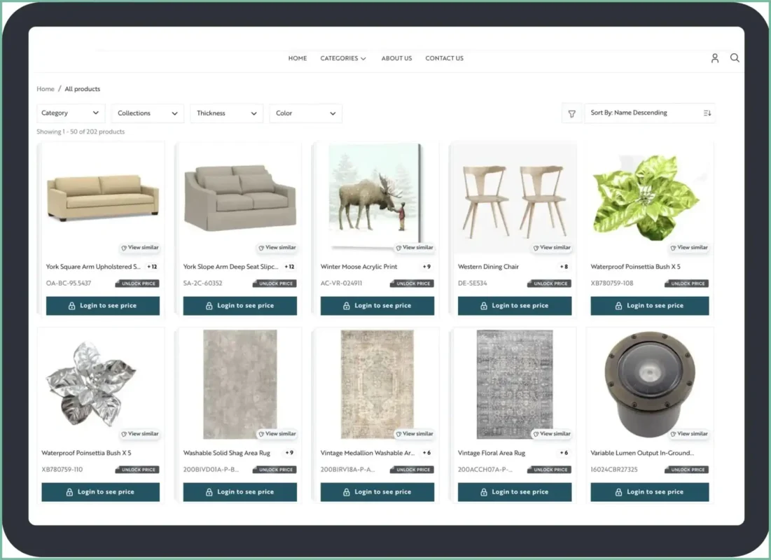WizCommerce purpose-built B2B wholesale platform with AI-powered features