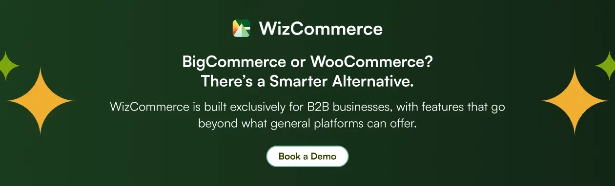 Wizcommerce, the smarter alternative to bigcommerce and woocommerce
