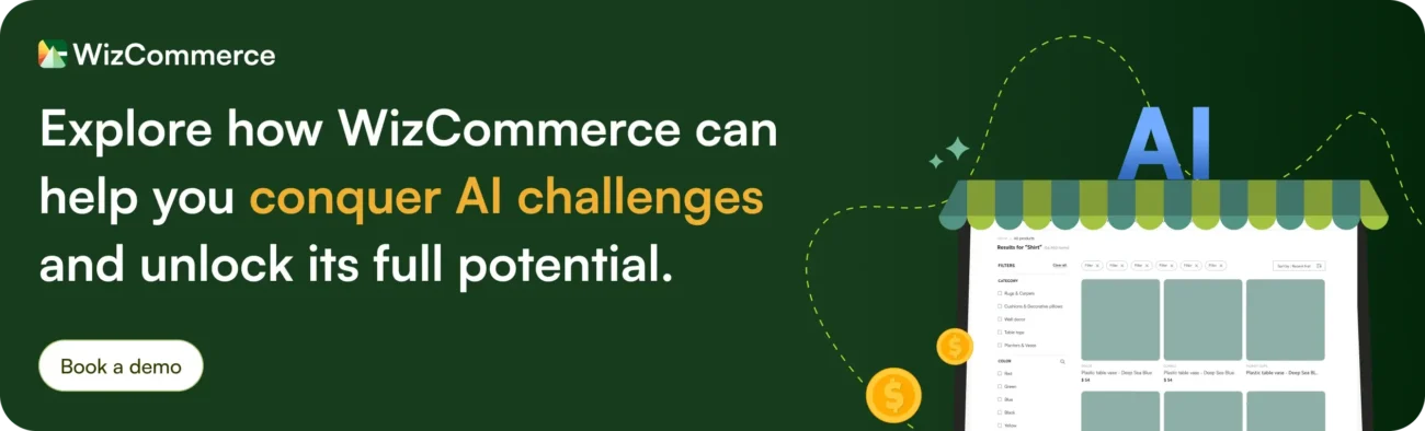 Explore how WizCommerce can help you conquer AI challenges and unlock its full potential.