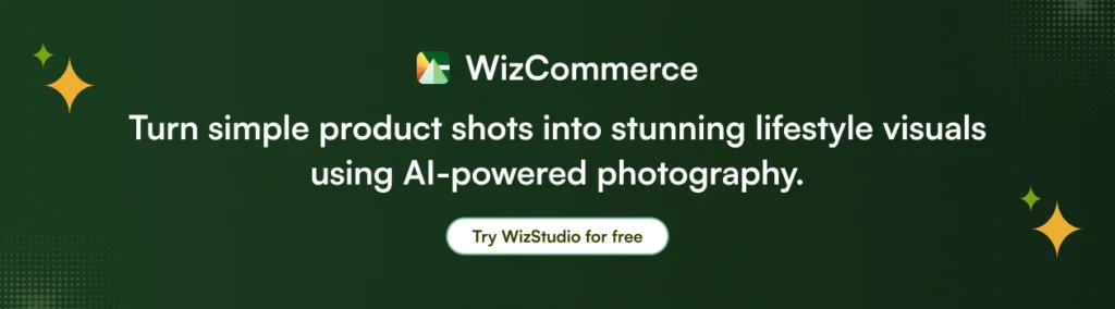 AI product photography tool WizStudio transforms product images into lifestyle visuals