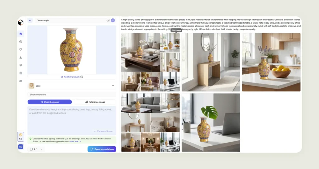 Automatically generating different environments  in WizStudio