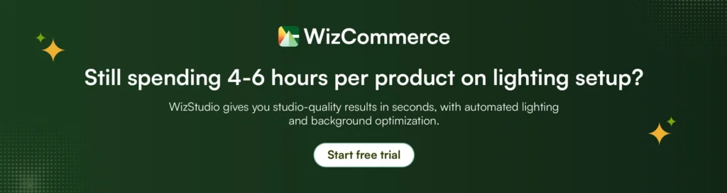 Fast product photography workflow with AI photo generator