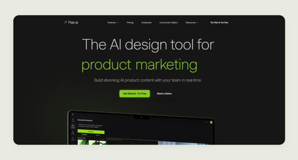 Home page of Flair AI Home page of Flair AI