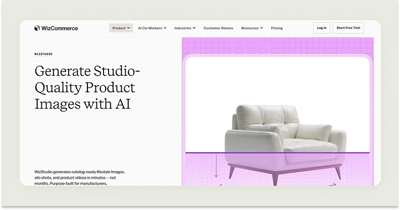 Home page of WizStudio