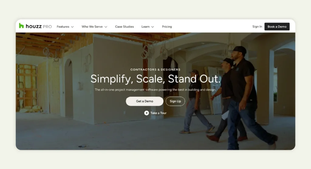 Houzz Pro Homepage Houzz Pro Homepage