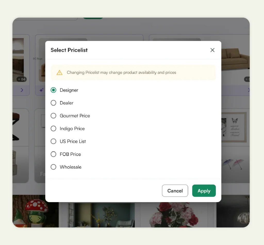 Multiple price list feature of WizCommerce