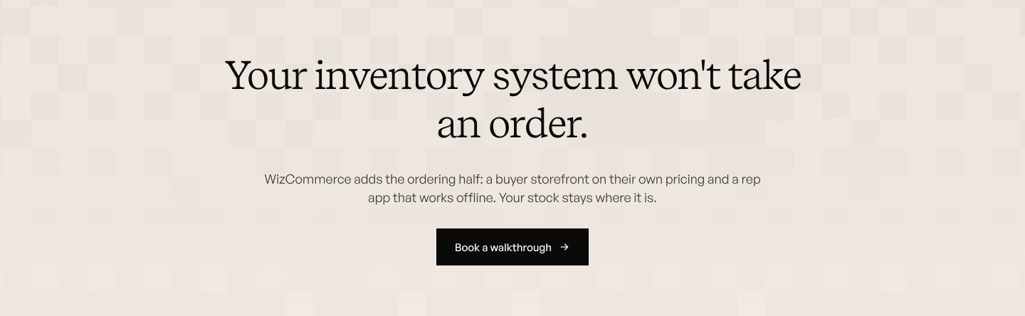 wholesale inventory management demo