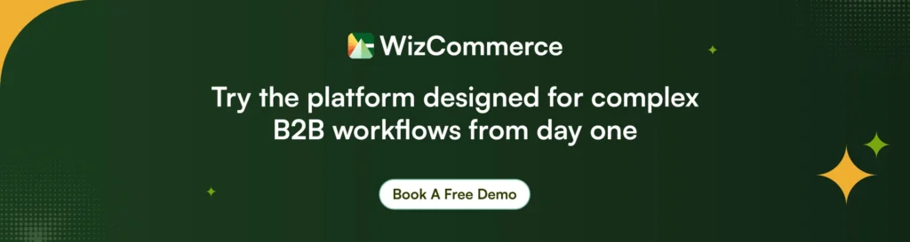 WizCommerce is designed for complex B2B workflows from day one. WizCommerce is designed for complex B2B workflows from day one.