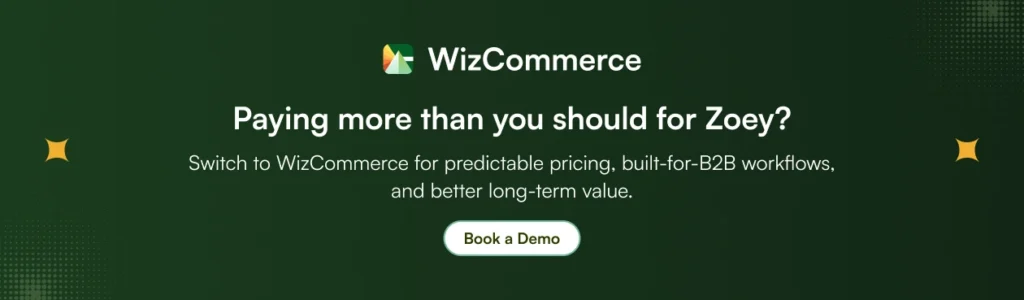 WizCommerce offers predictable pricing WizCommerce offers predictable pricing