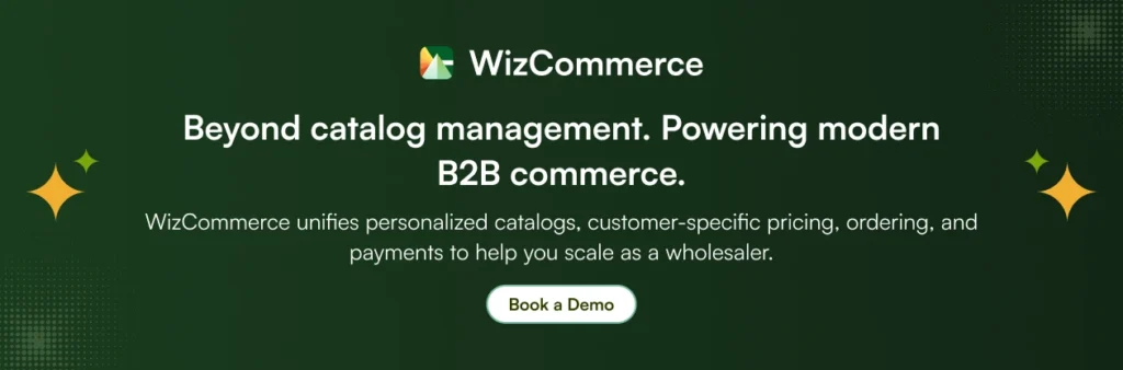 WizCommerce powering B2B catalog personalization 