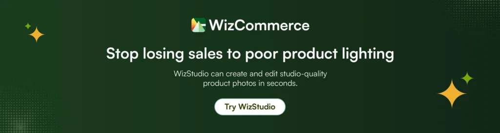 WizStudio creates AI-powered studio-quality product photos in minutes.