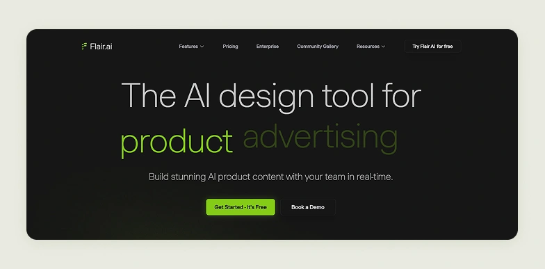 Home page of Flair AI Home page of Flair AI