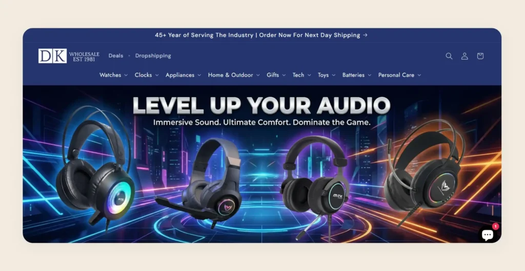 Home page of DK wholesale Home page of DK wholesale