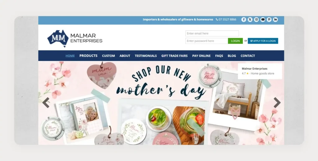 Home page of Malmar Enterprises Home page of Malmar Enterprises
