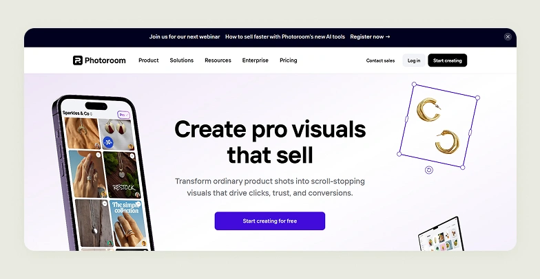 Home page of Photoroom Home page of Photoroom