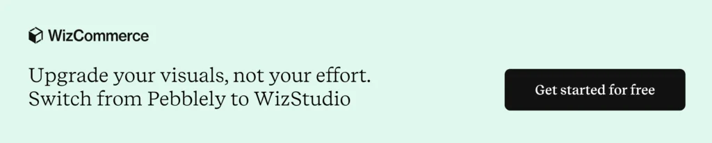 Upgrade from Pebblely to WizStudio