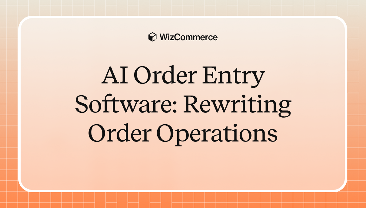 AI order Entry Software