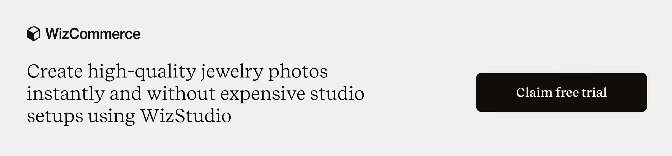 How to photograph jewelry for your ecommerce catalog using WizStudio