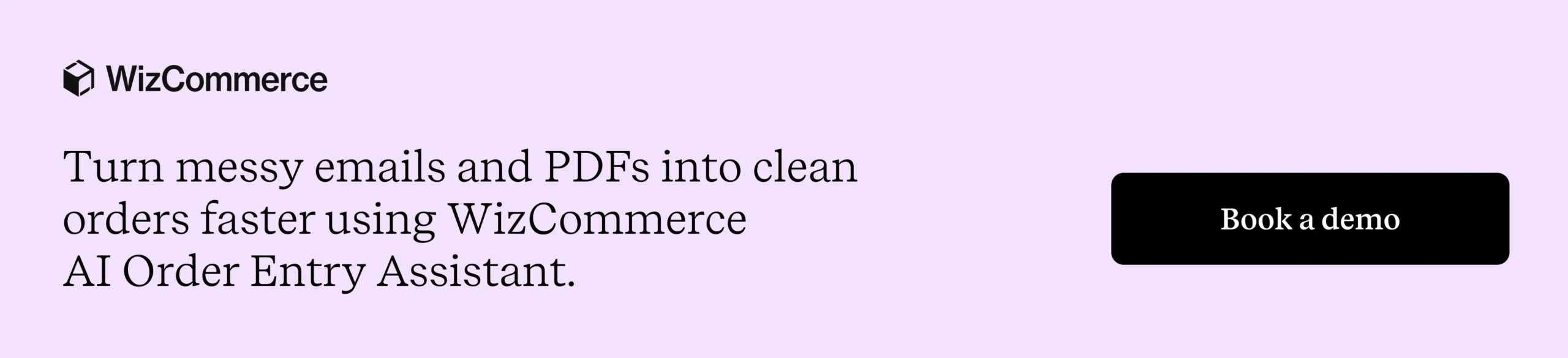 Use WizCommerce automated order processing for wholesalers to extract data. Use WizCommerce automated order processing for wholesalers to extract data.