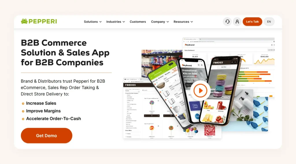 Pepperi Homepage Pepperi Homepage