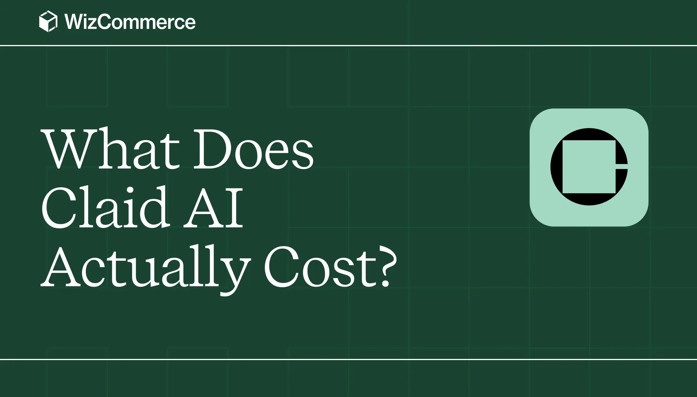 WizStudio cost offers better value to wholesalers compared to Claid AI pricing