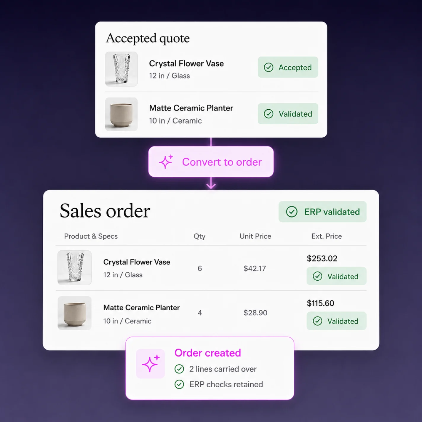 Quote-order