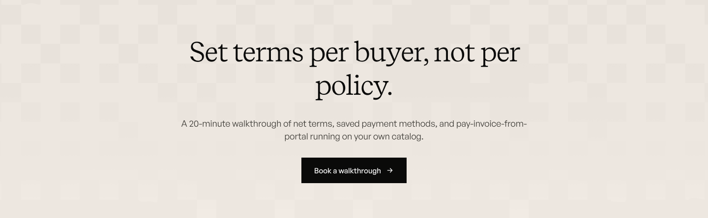 net 30 terms demo banner 2